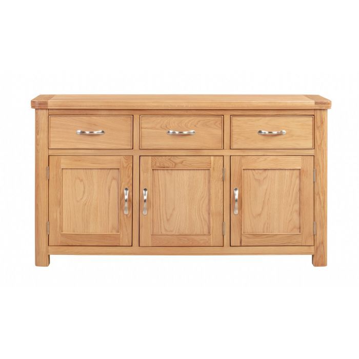 Oxford 3 Door Sideboard Oak