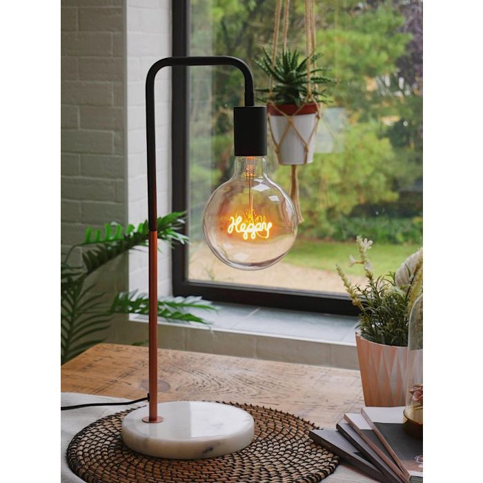 LED Filament Bulb Happy
