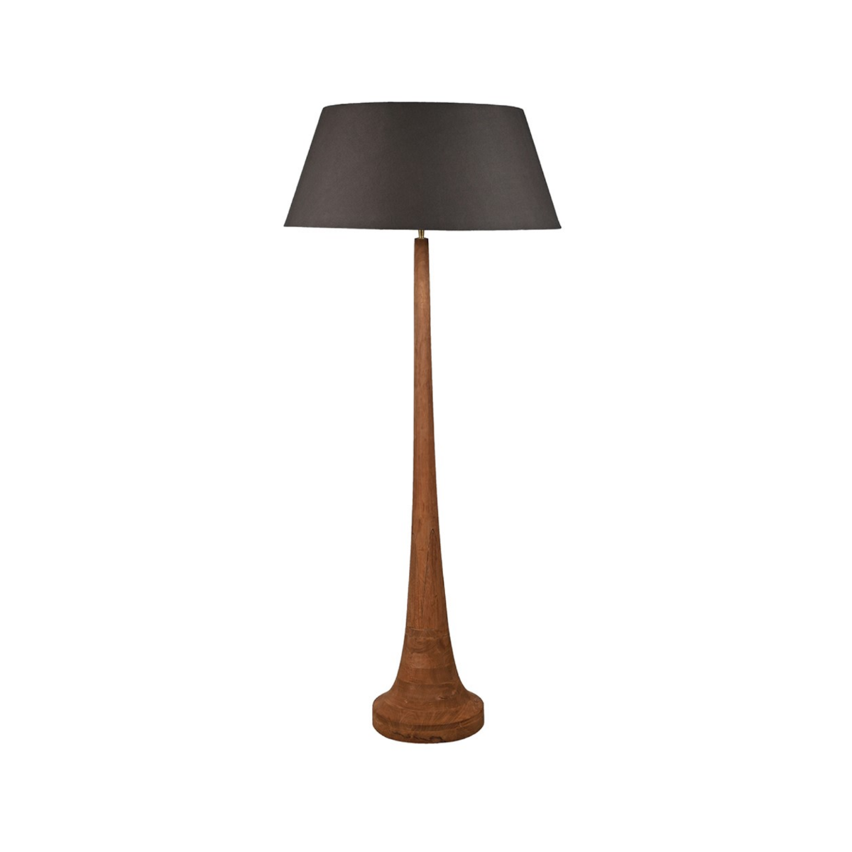 Pari Wooden Floor Lamp with Shade