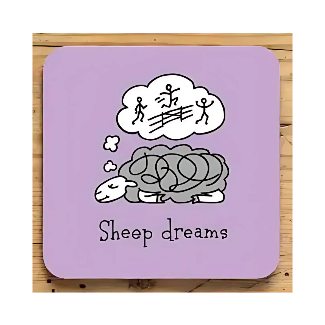 Sheep Dreams Coaster