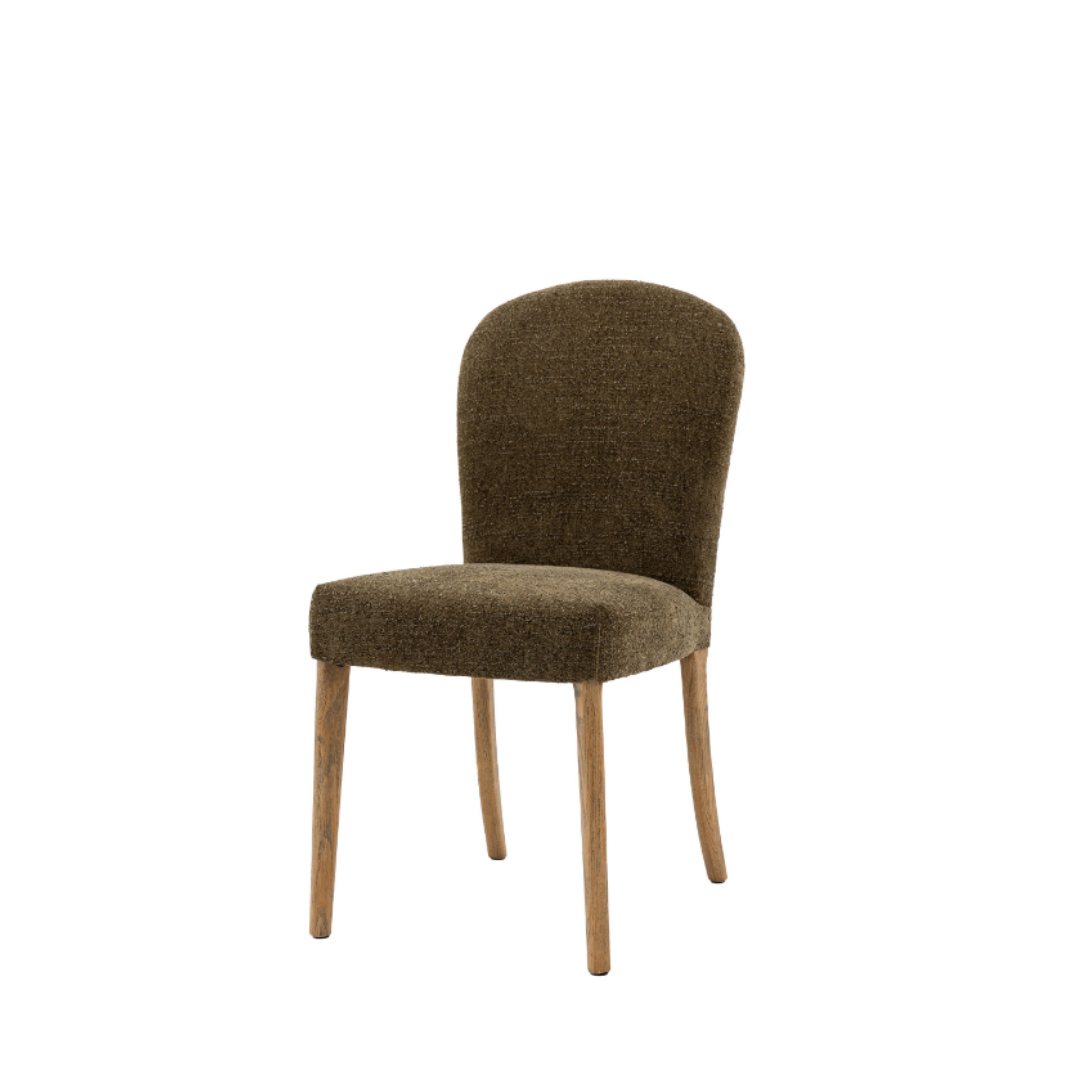 Norwood Dining Chair in Moss Green