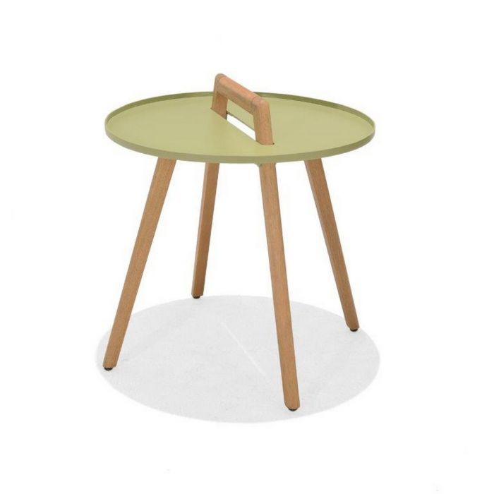 Nassau Garden Round Side Table Sage Green