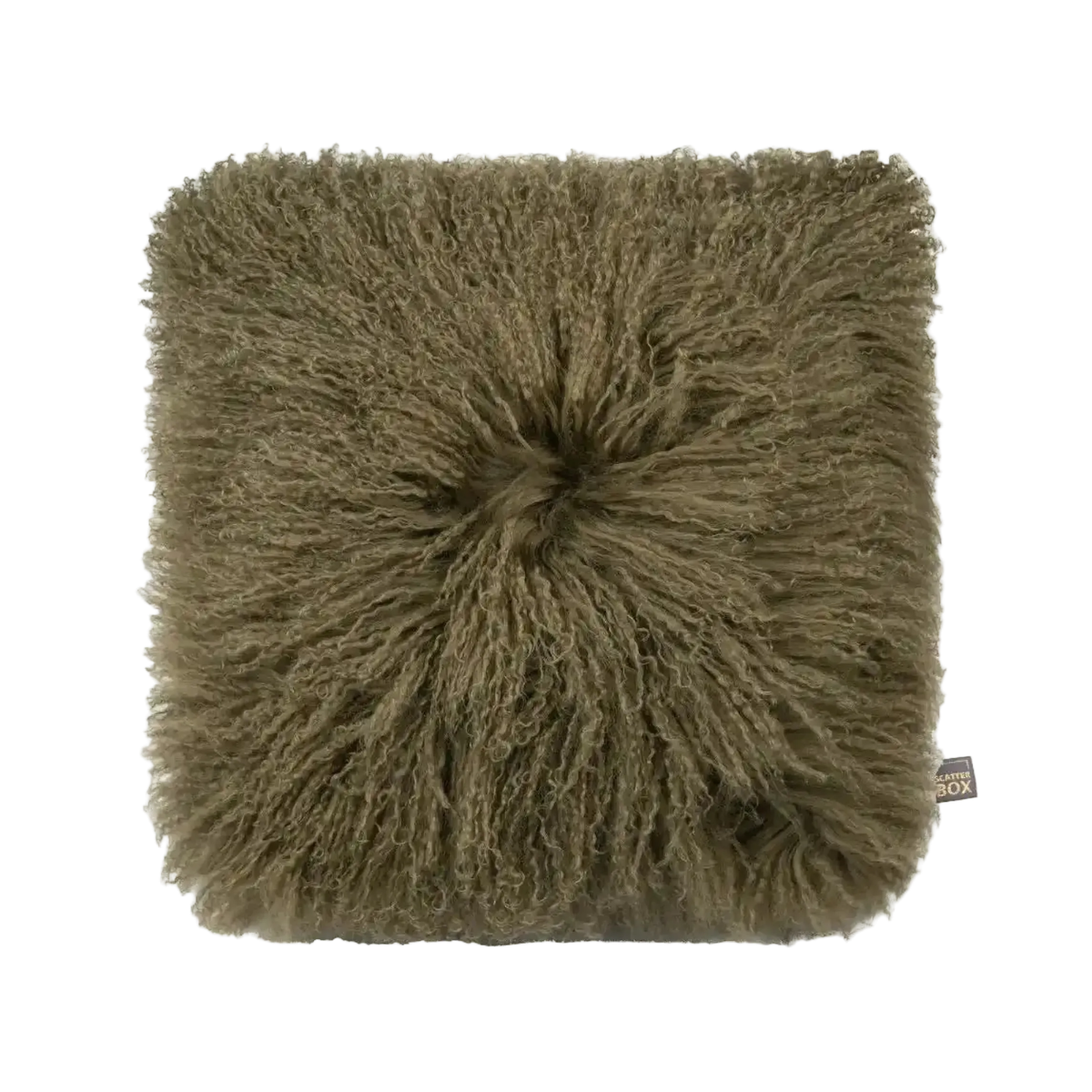 Aran Mongolian wool cushion