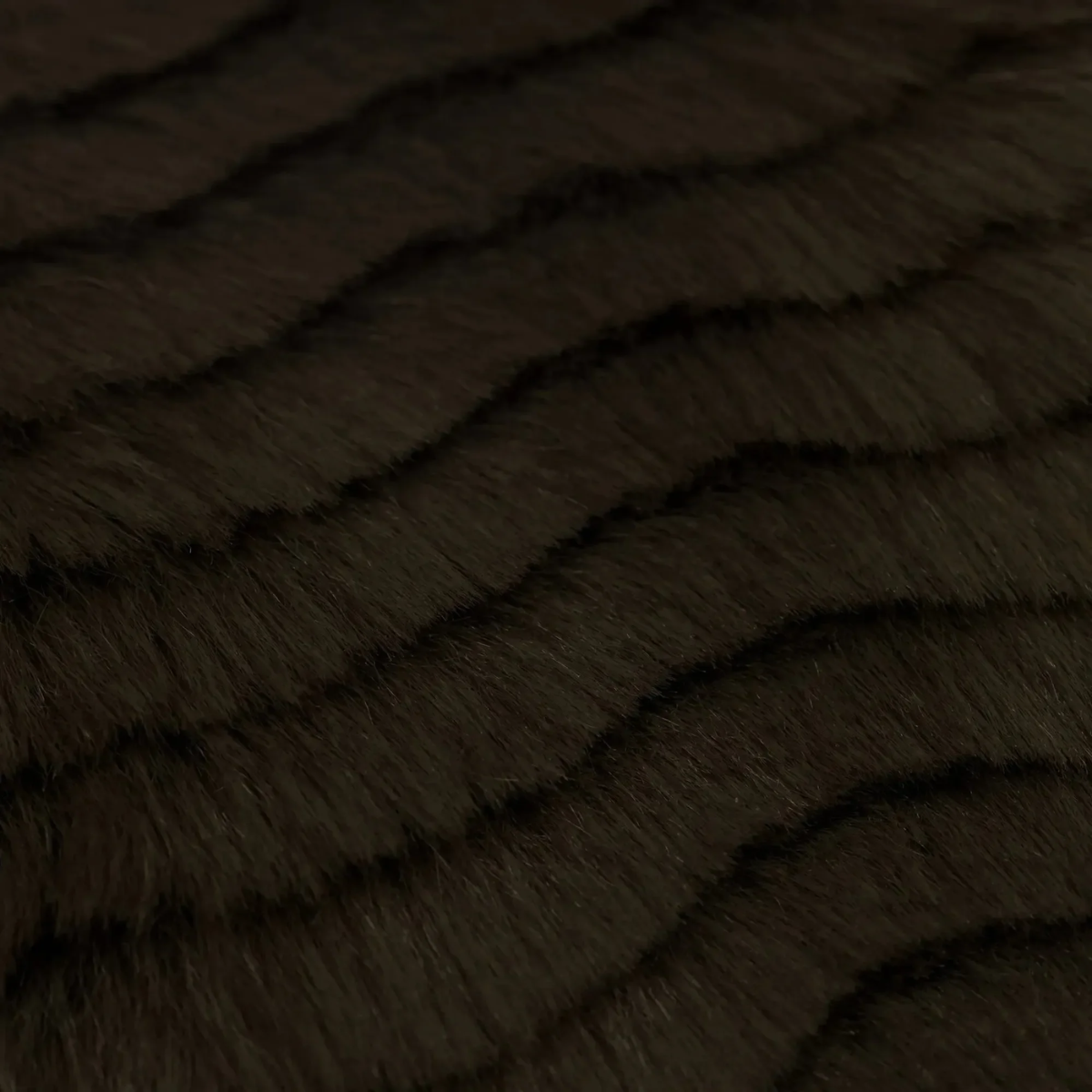 Presley Faux Fur Cushion in Olive Green