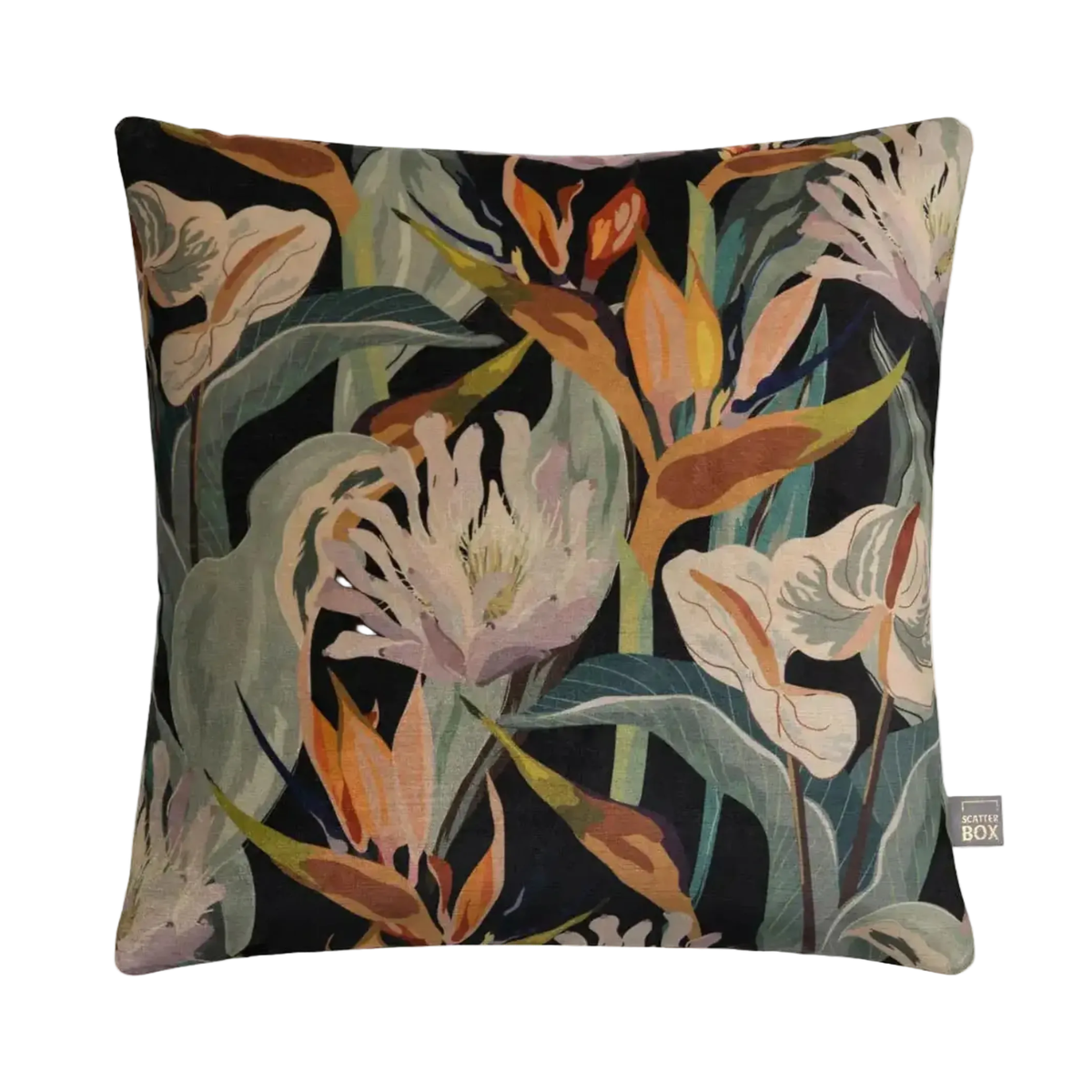 Kya Tropical Print Cushion