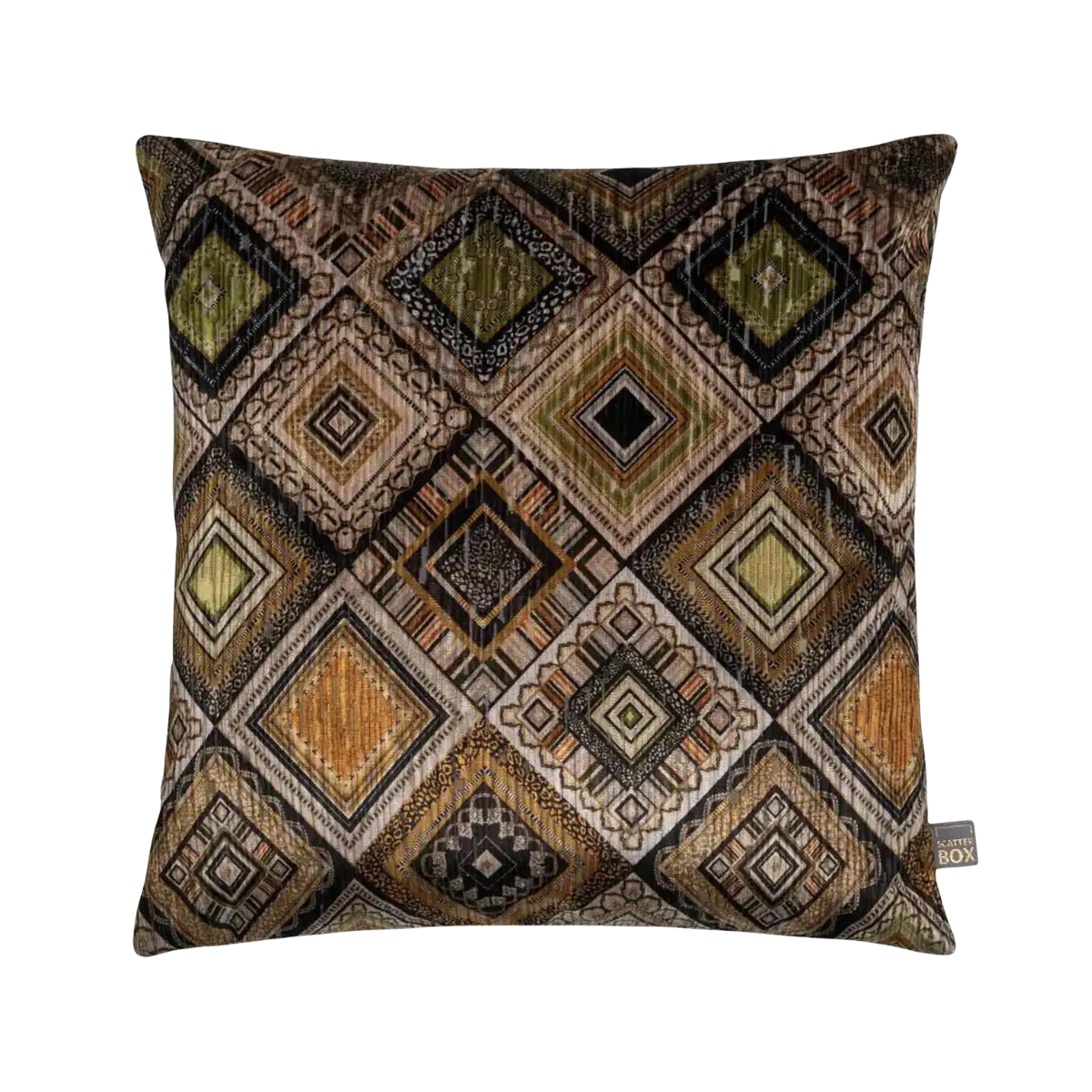 Rio Cushion in Greens