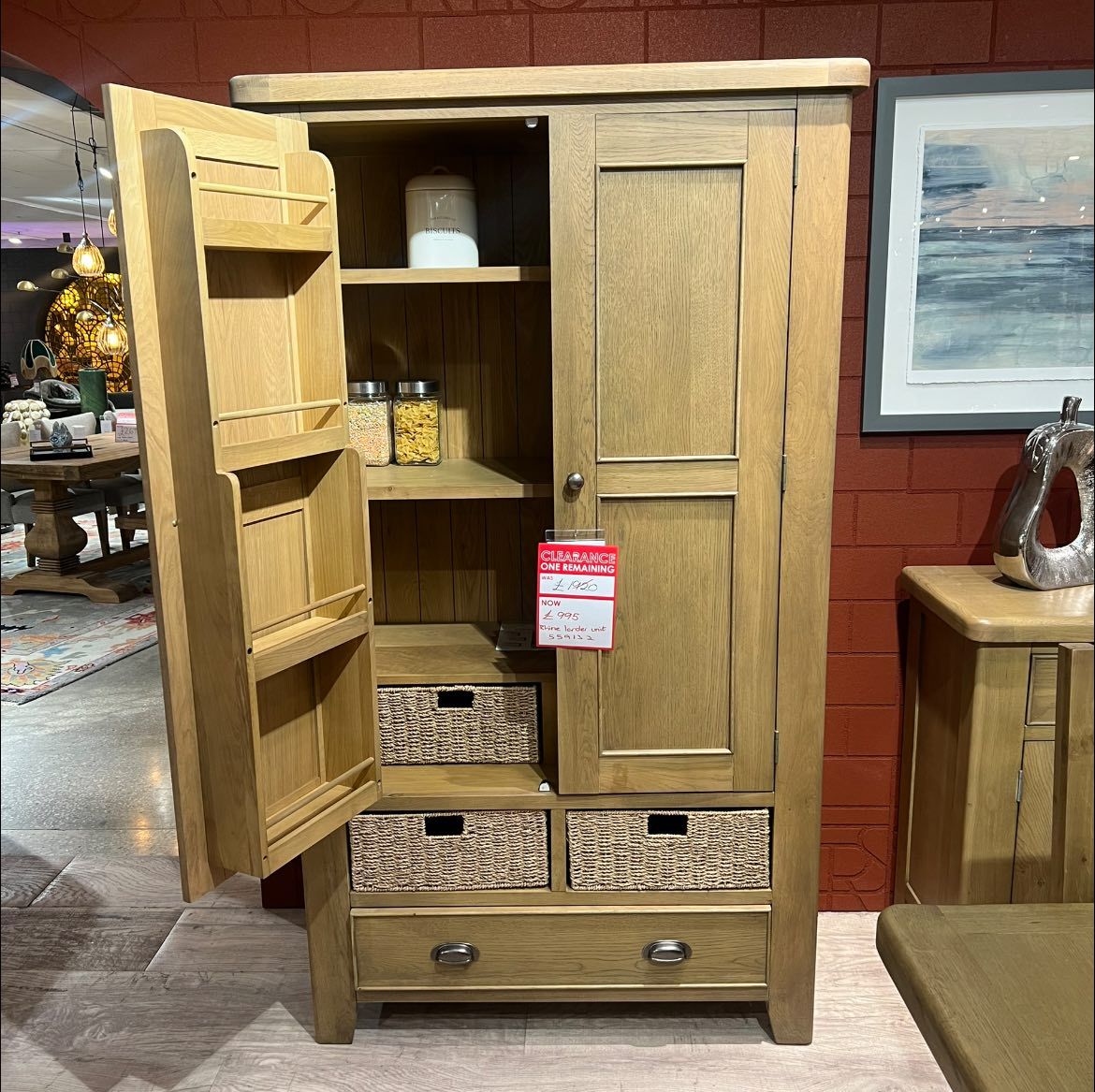 Rhine 2 door Larder Unit