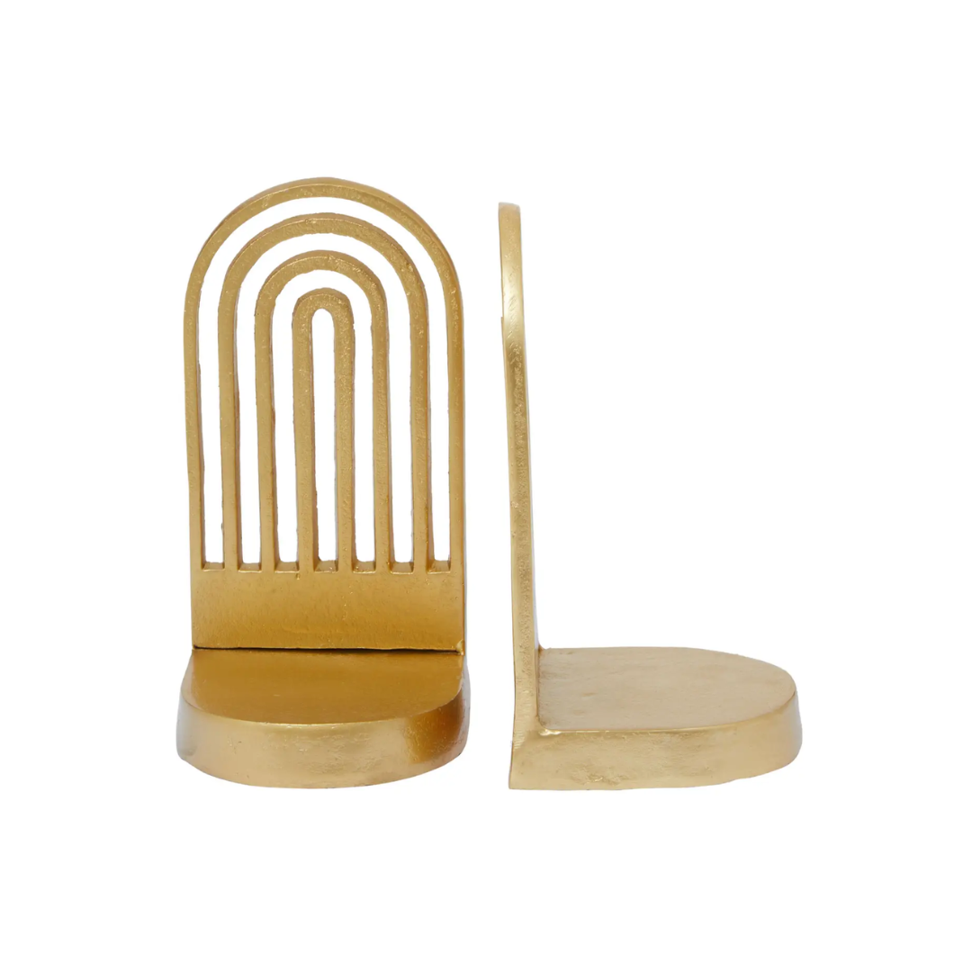 Rubi Set of 2 God-Finished Bookends