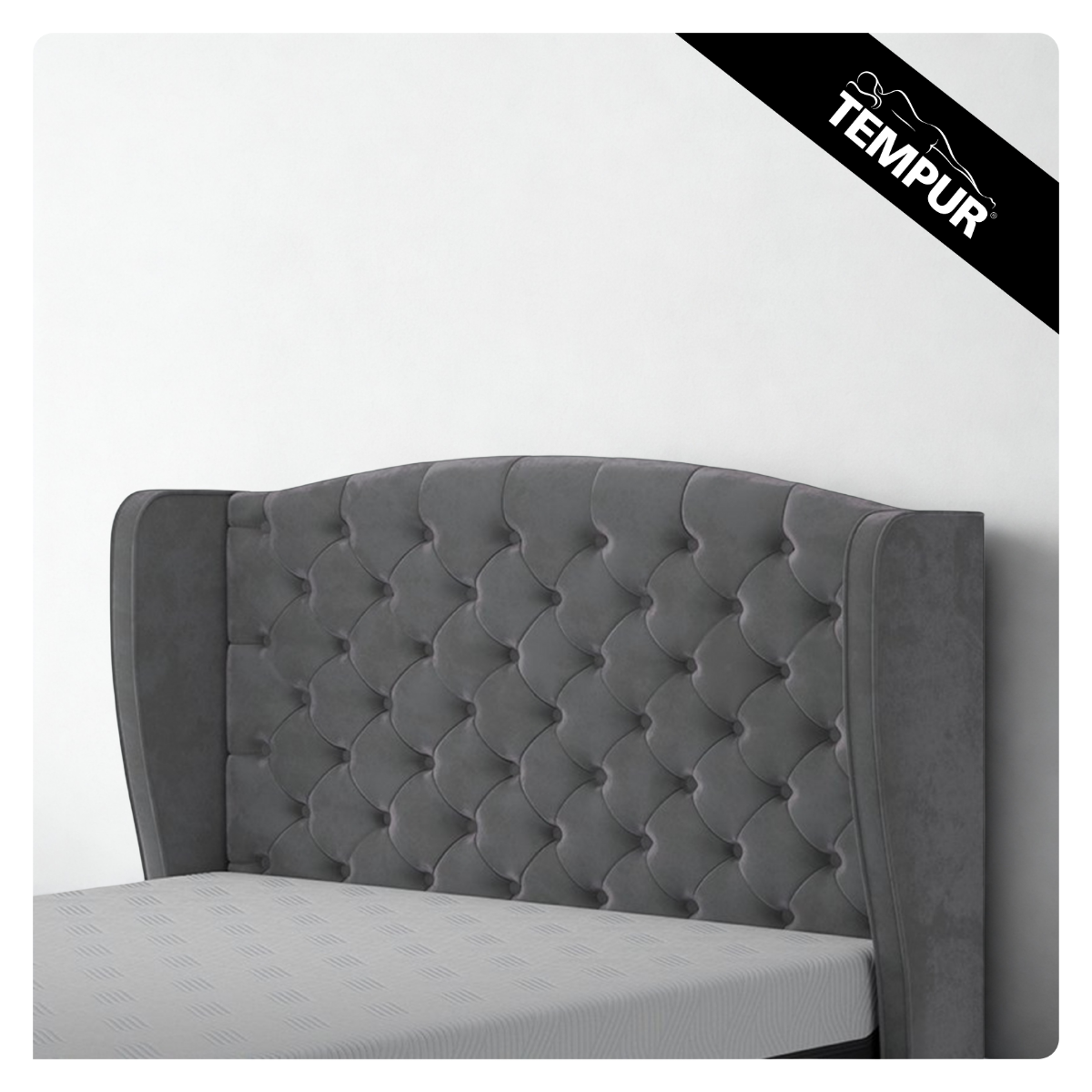 Tempur Suffolk 90cm Woodbridge Headboard