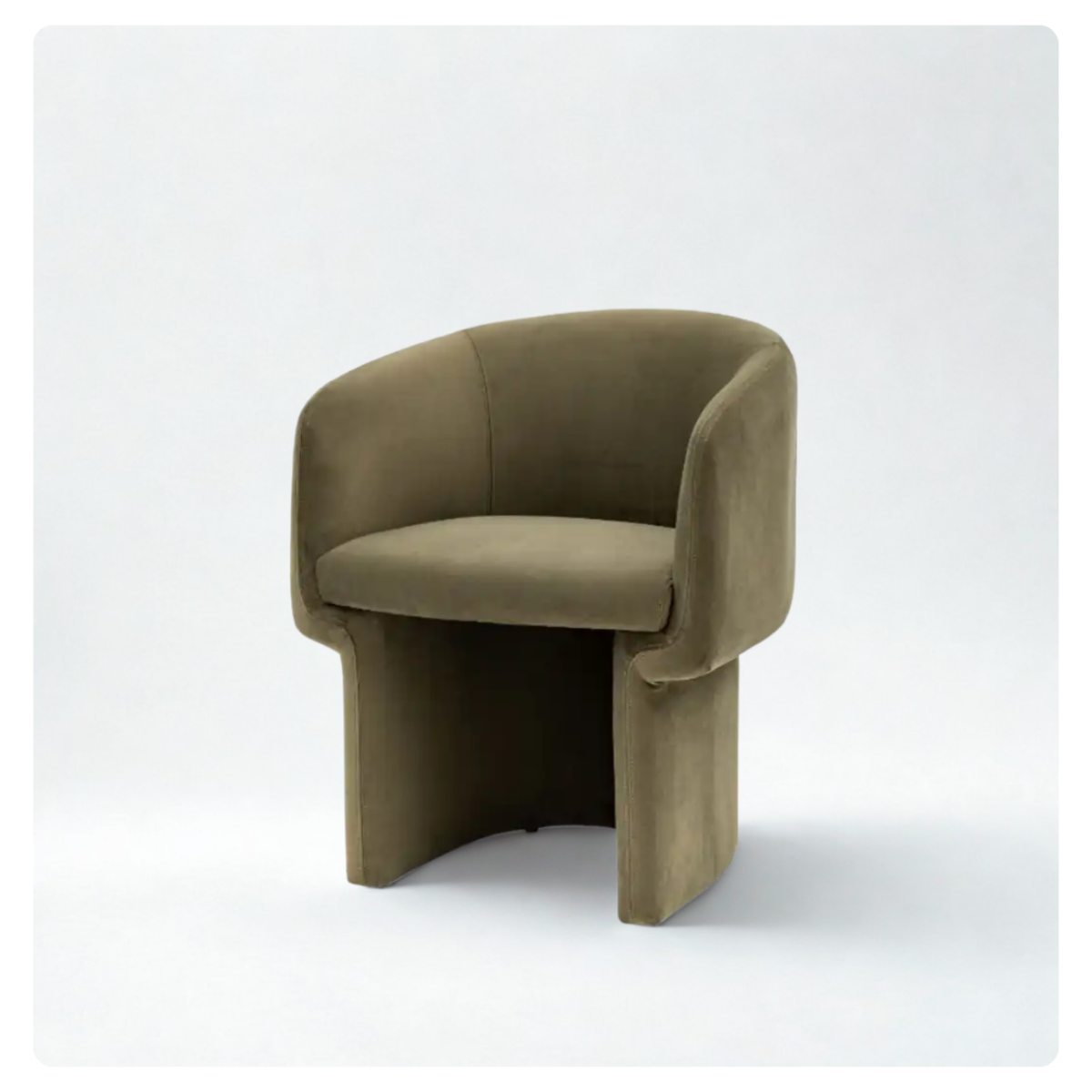Meadow Dining Chair in Moss Green