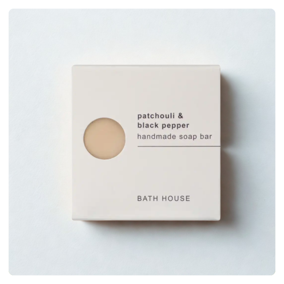 Bath House Patchouli and Black Pepper Handmade Soap