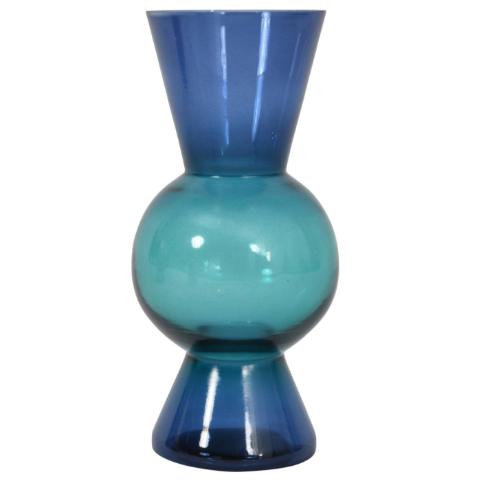 Elise Ombre Glass Vase Midnight Vase