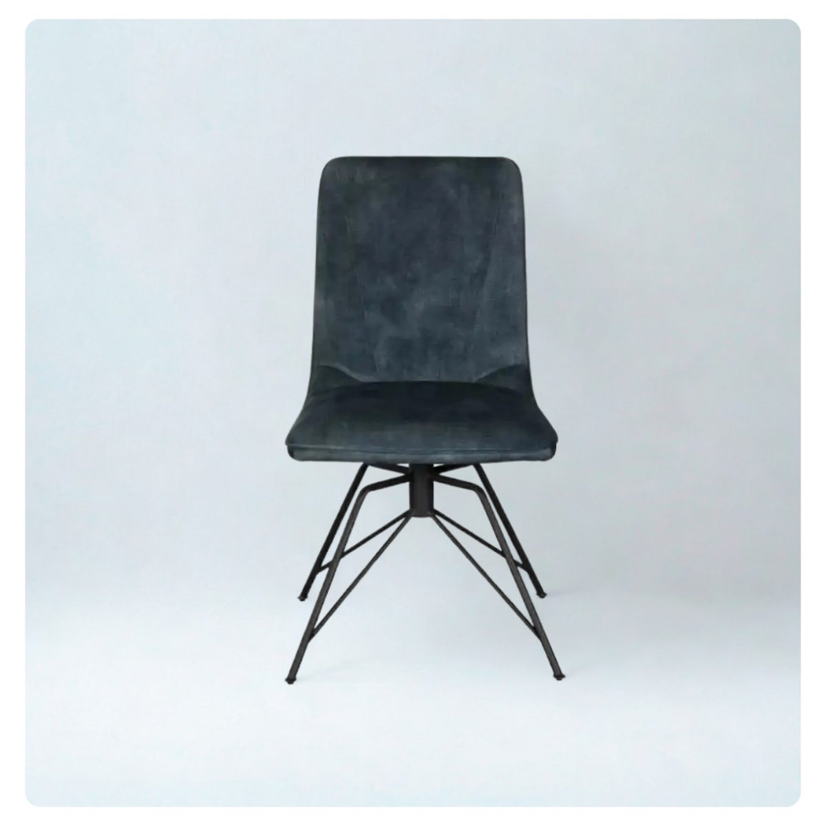 Todd Dining Chair Teal Velvet