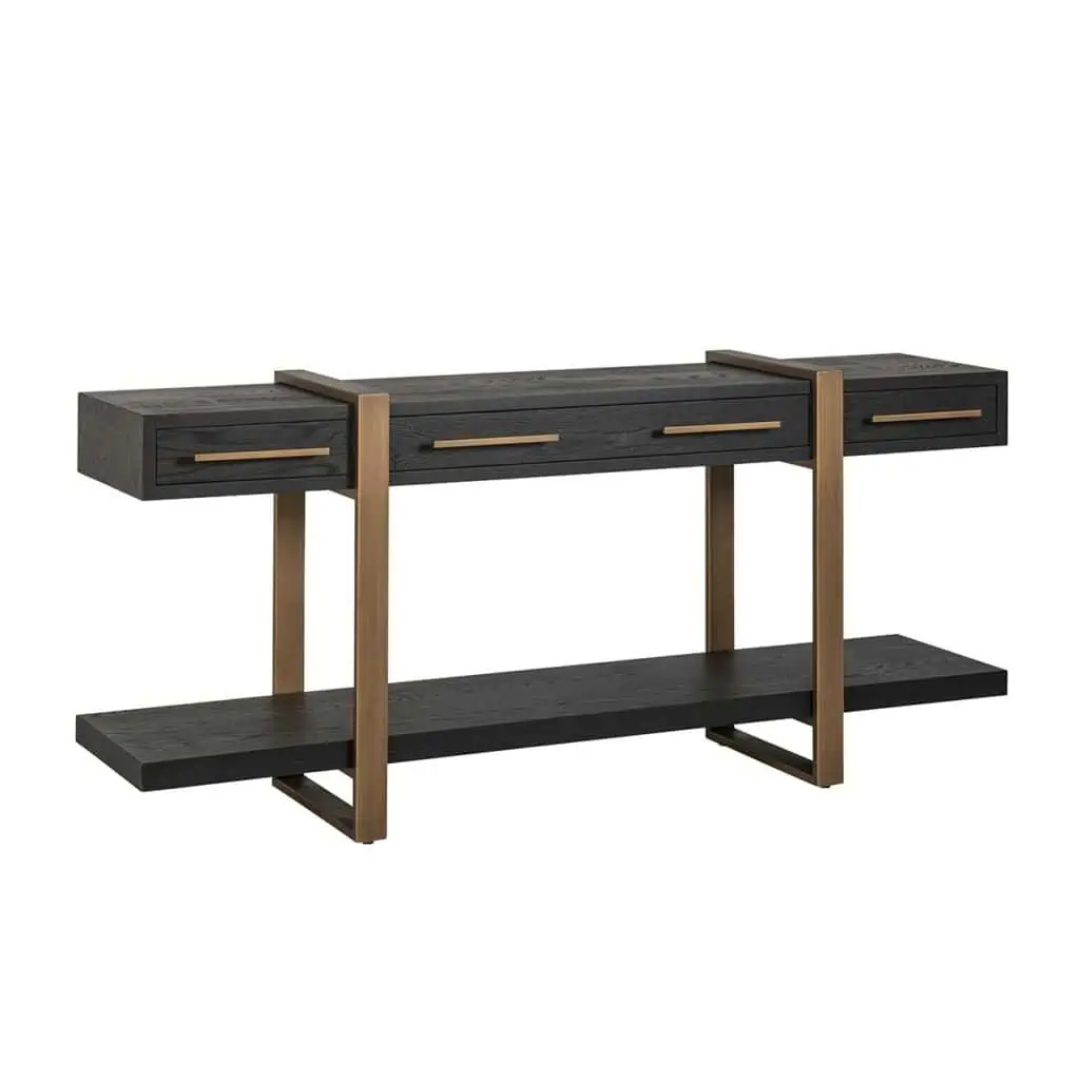 Cambon 3 Drawer Sideboard in Dark Coffee