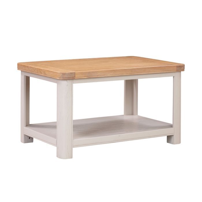 Oxford Coffee Table with Shelf Painted 