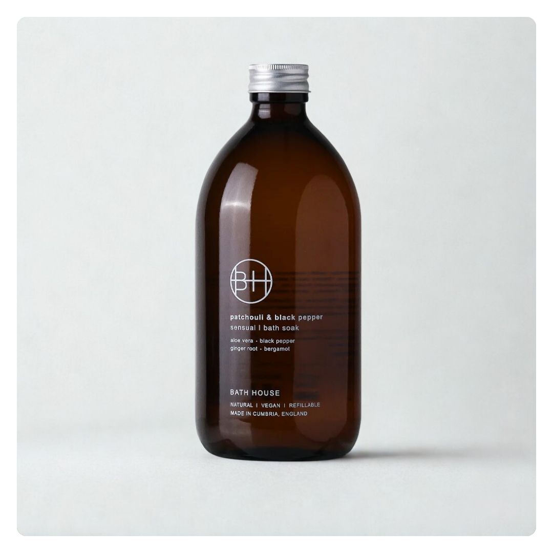 Bath House Patchouli and Black Pepper Bath Soak 500ml