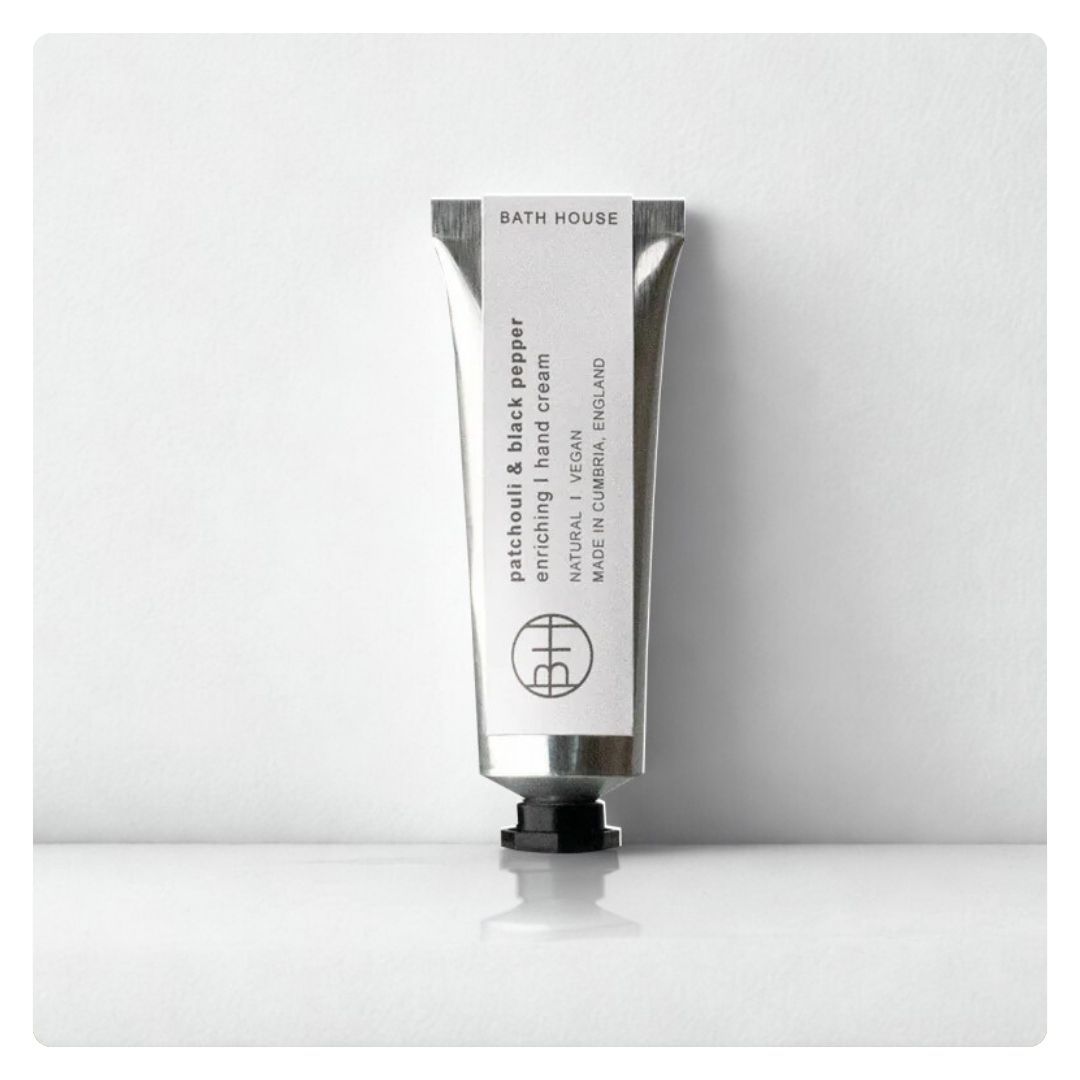 Bath House Patchouli and Black Pepper Hand Cream 30ml Single