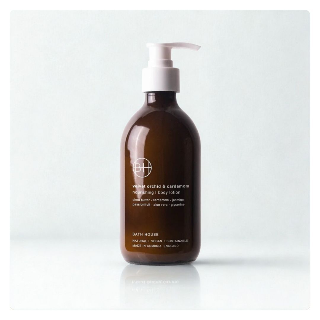 Bath House Velvet Orchid and Cardamom Body Lotion 300ml