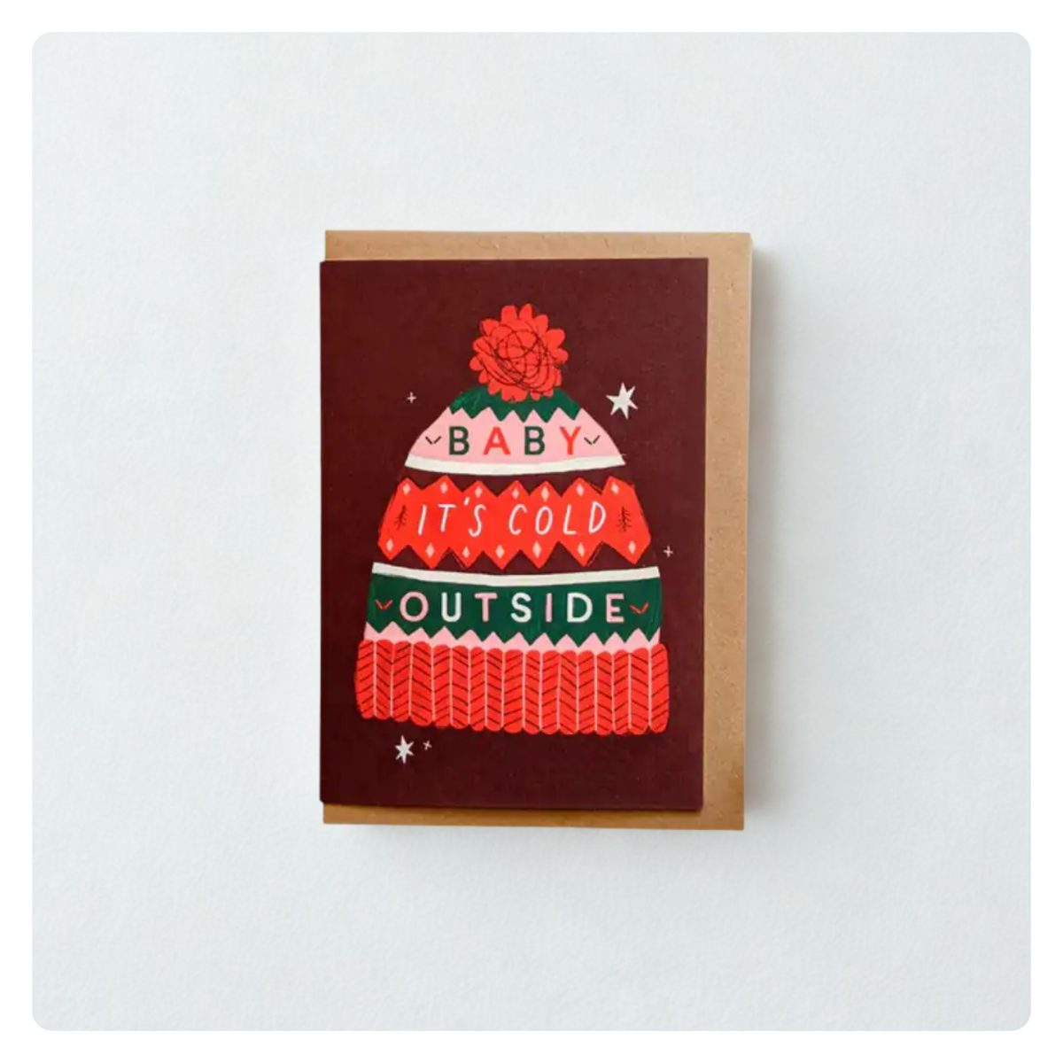 Baby, it's Cold Outside A6 Card