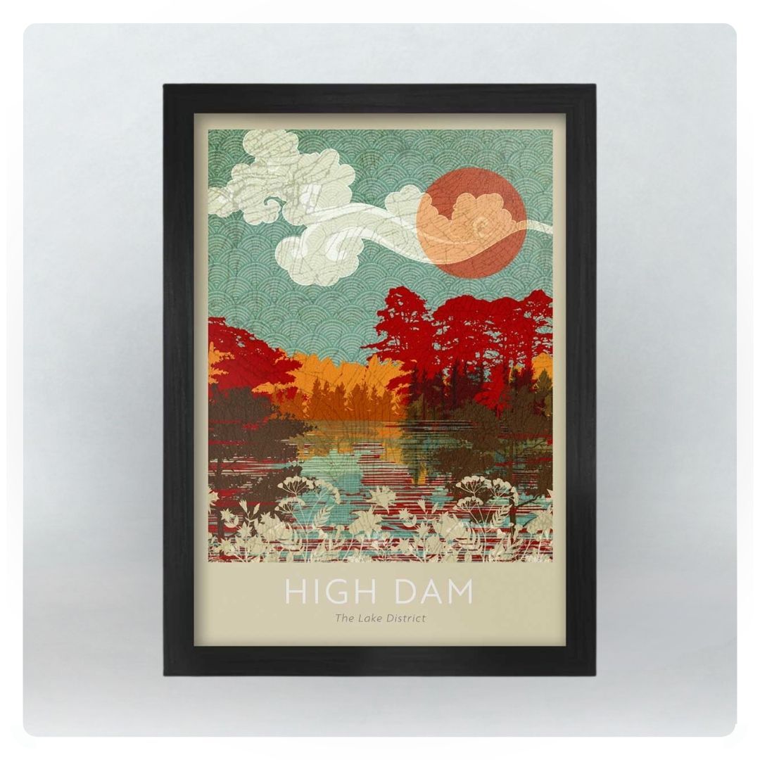 A2 High Dam in Black Frame