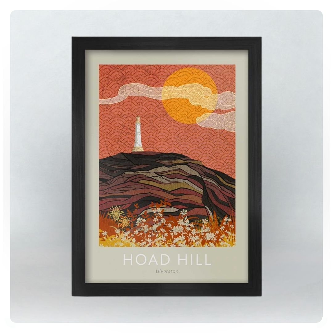 A2 Hoad Hill in Black Frame