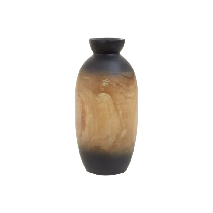 Arlo Ombre Wooden Vase Small