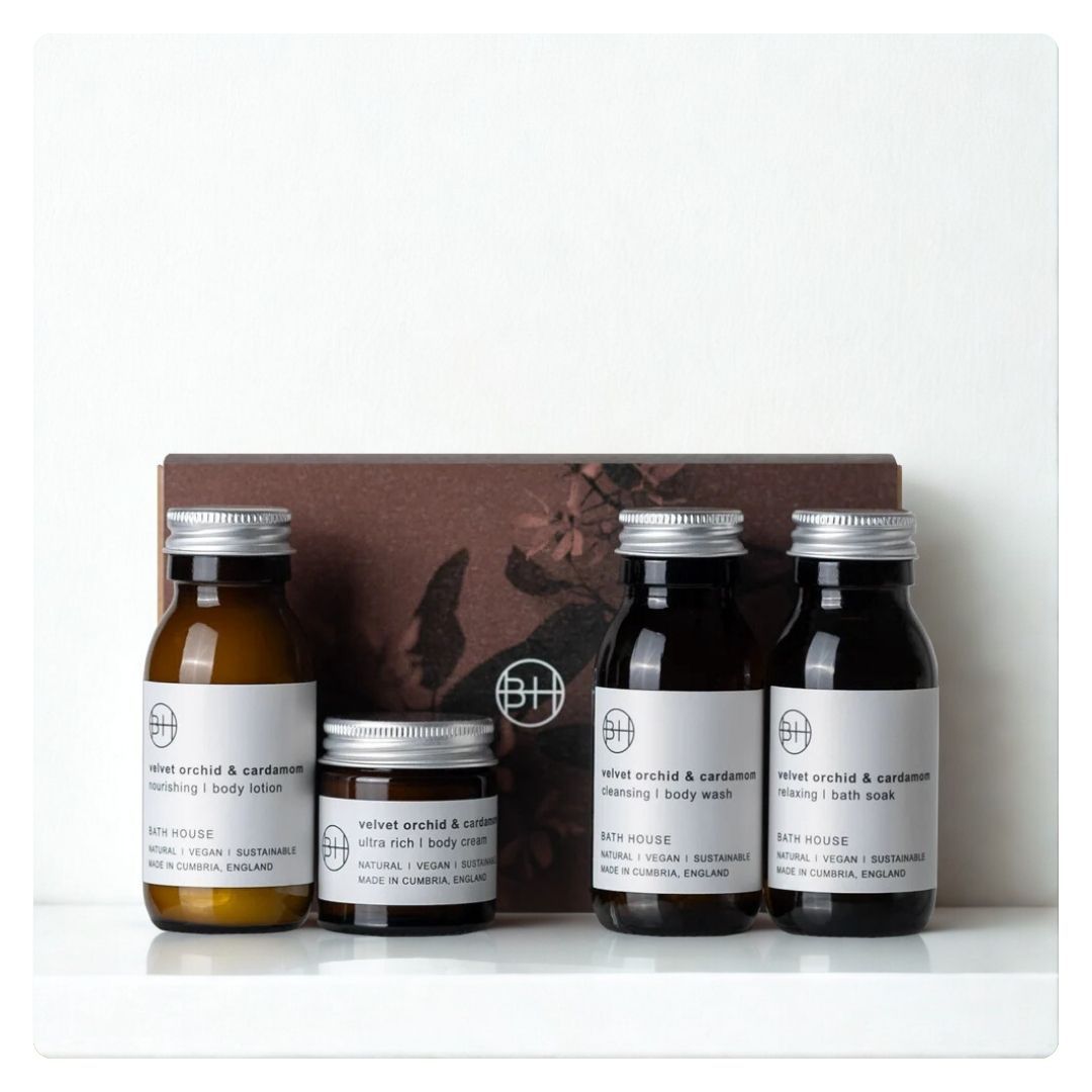 Bath House Velvet Orchid Experience Set