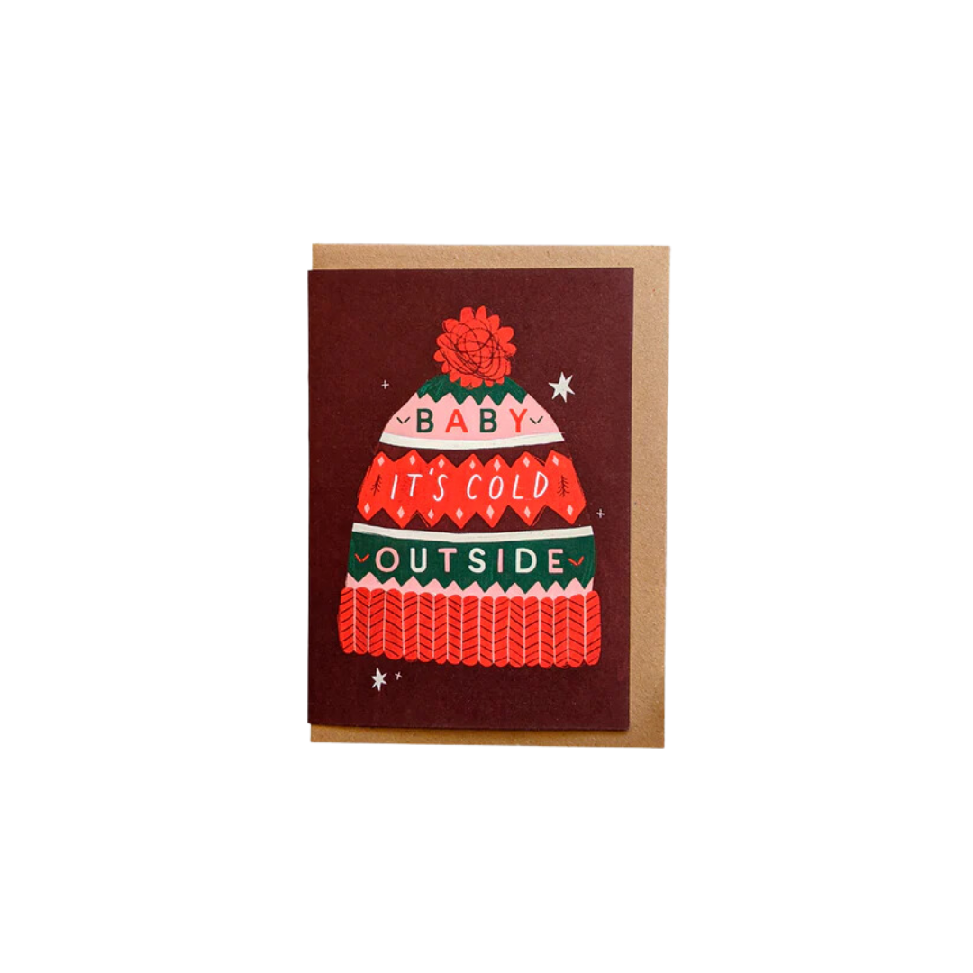 Baby, it's Cold Outside A6 Card