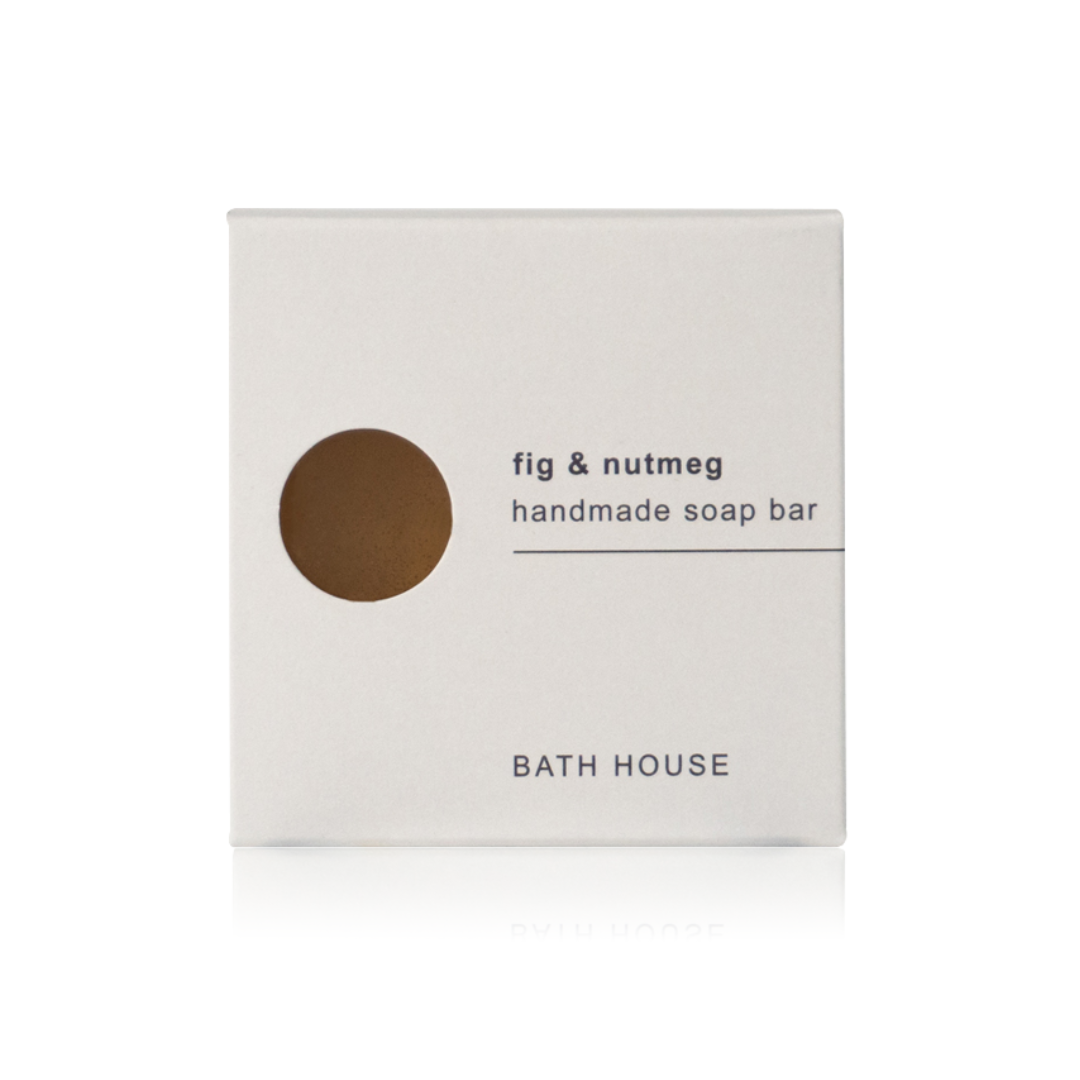 Bath House Fig & Nutmeg Handmade Soap Bar 