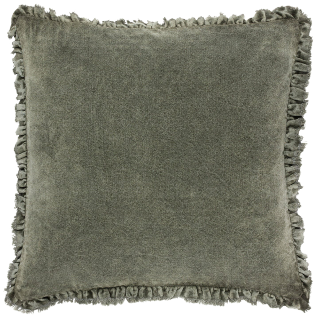 Bertie 45 x 45cm Cushion in Moss