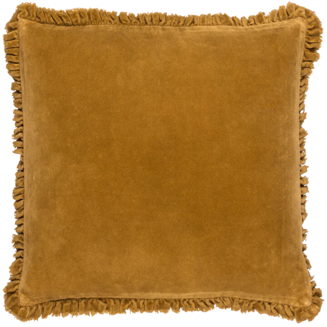 Bertie 45 x 45cm Cushion in Saffron