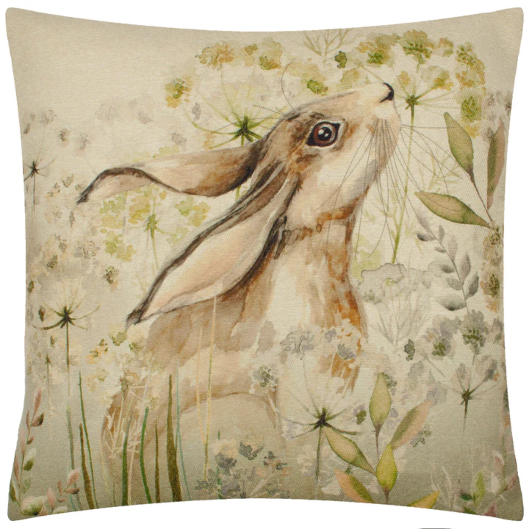 Bramble Hare 43 x 43cm Cushion