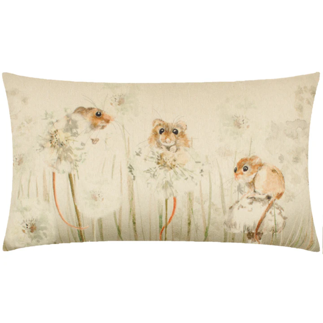 Bramble 30 x 50cm Cushion in Mice