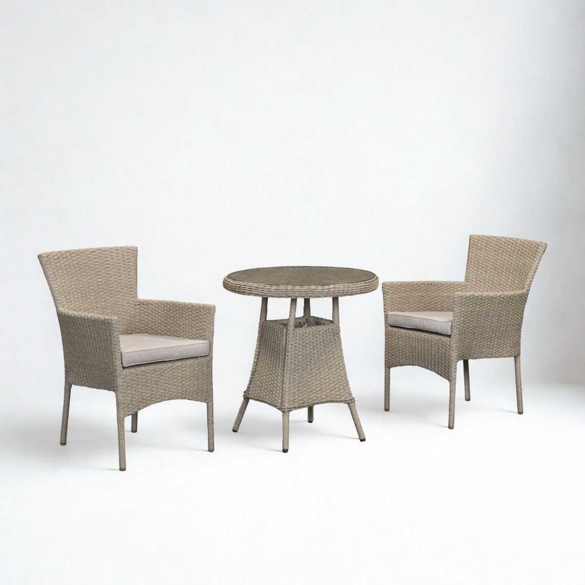 Capri Outdoor 3 Piece Bistro Set