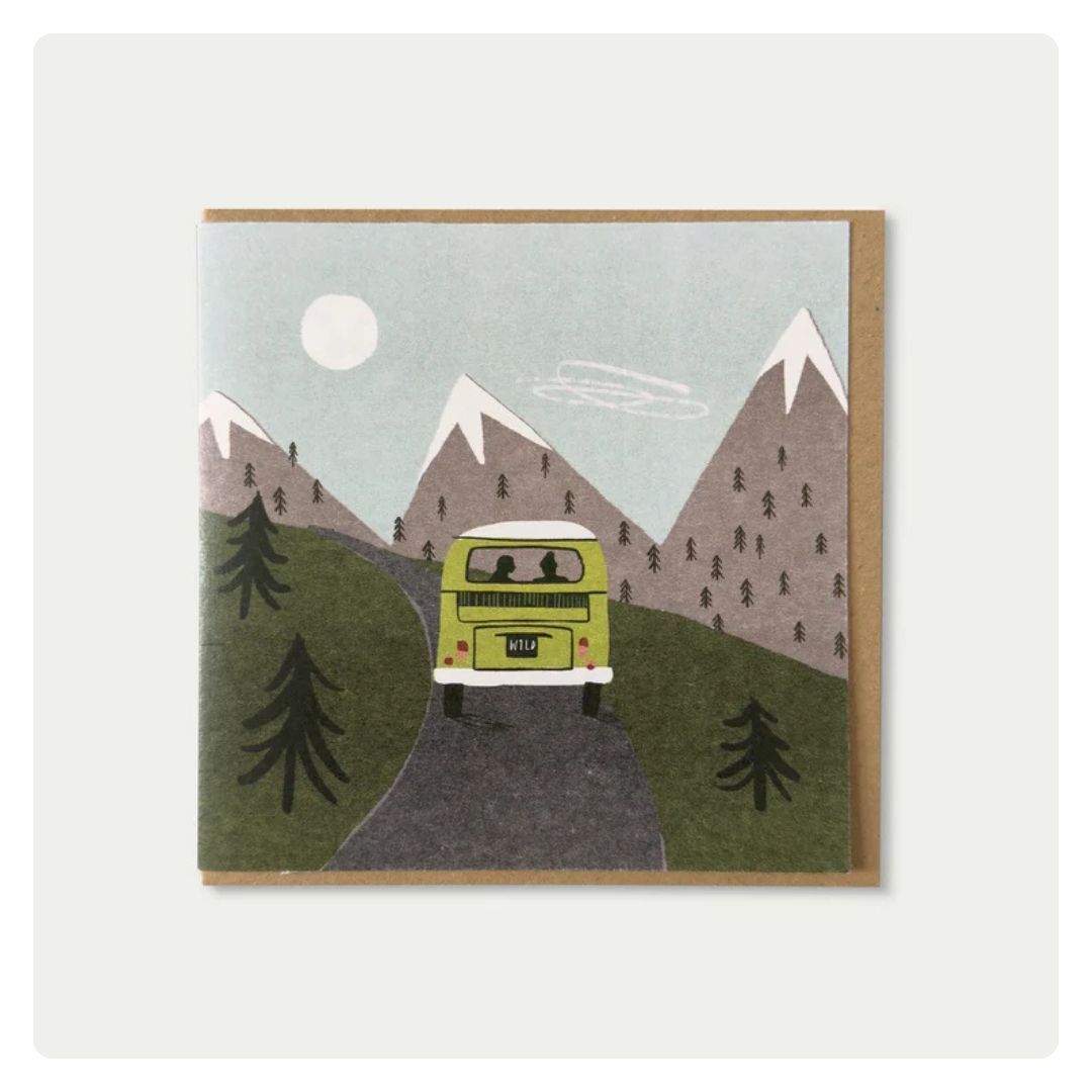Campervan Road Trip Card