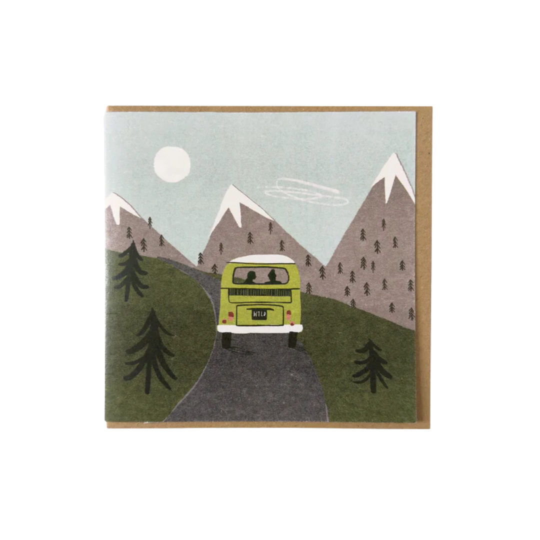 Campervan Road Trip Card
