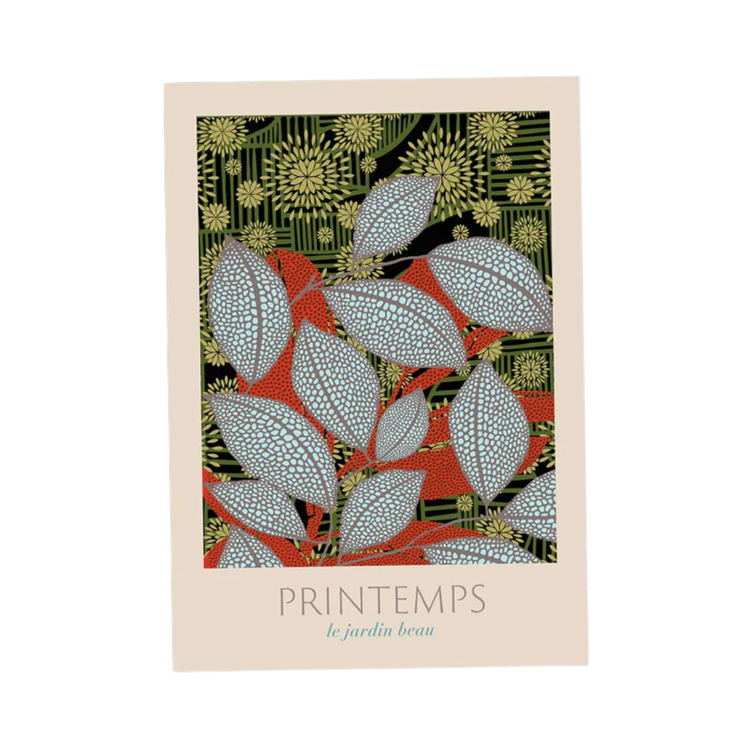 Printemps Botanical Greeting Card