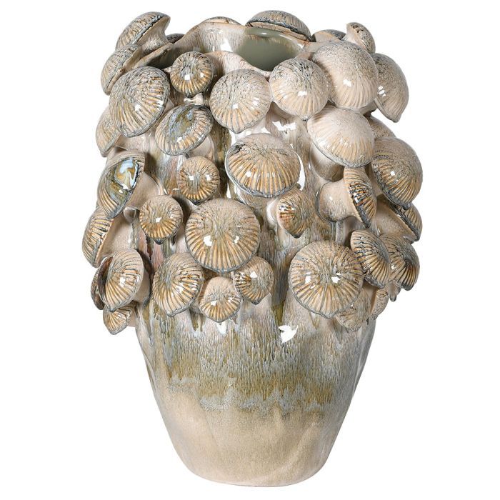 Fungi Glazed Ceramic Vase