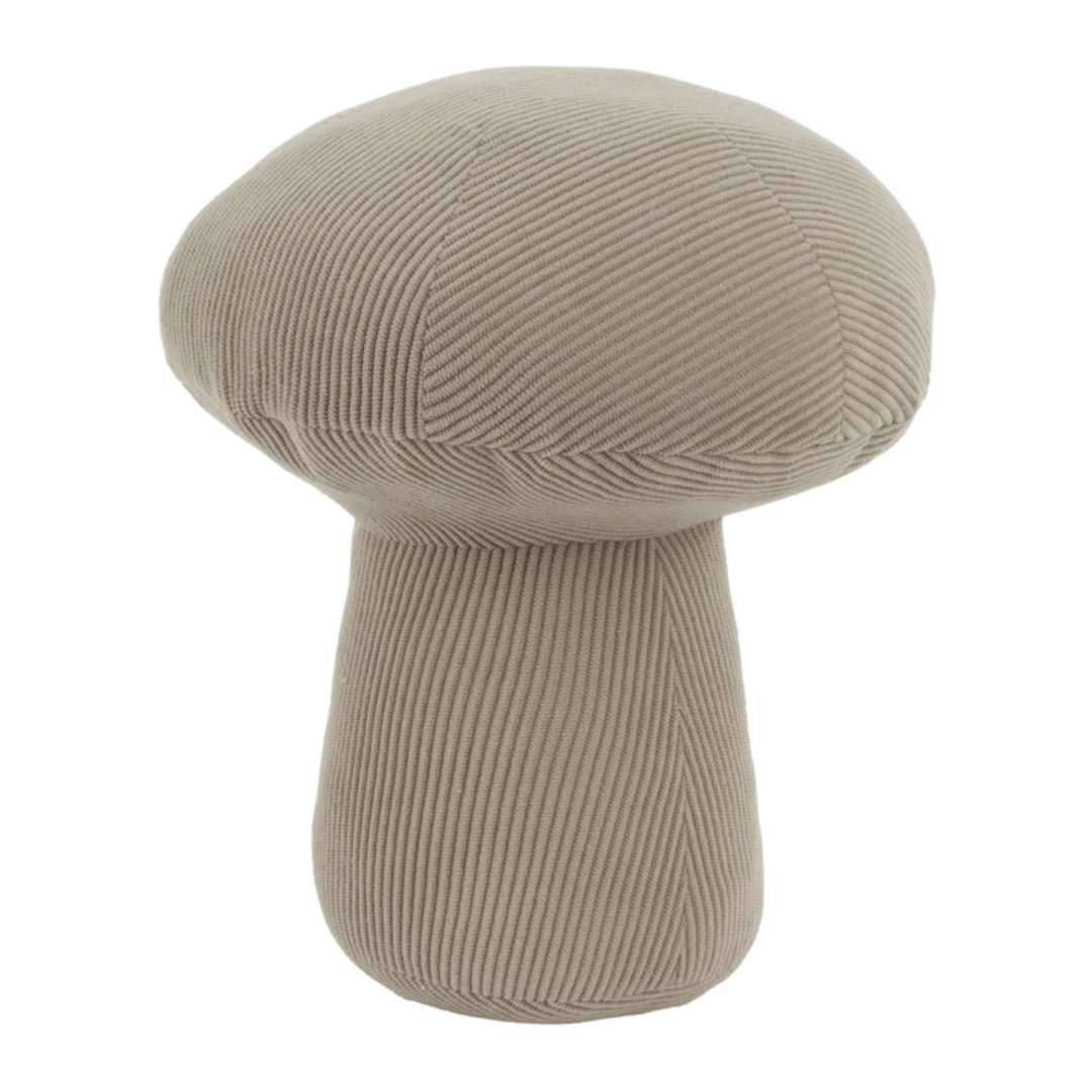 Cord Mushroom Door Stop in Taupe