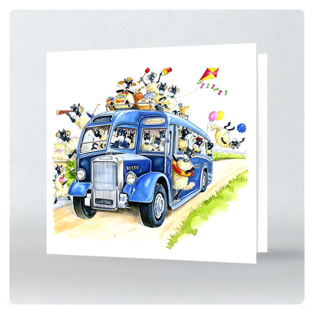 On Tour Greeting Card