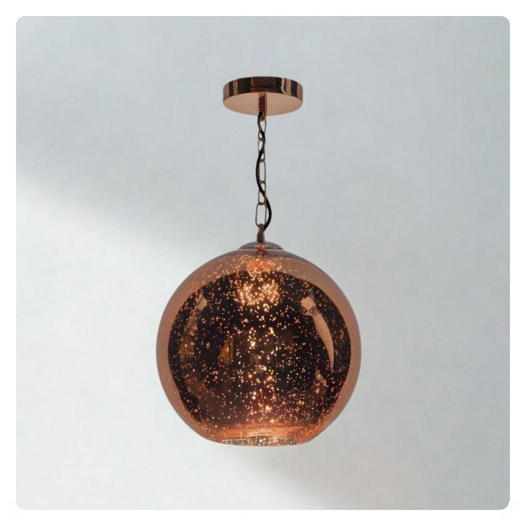där Speckle 1lt Pendant Copper