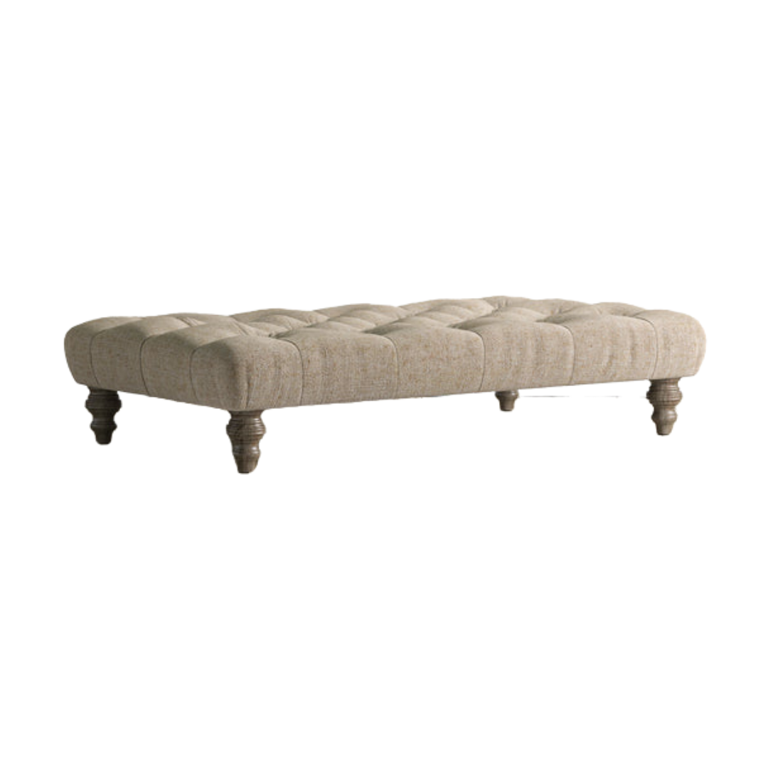 Tetrad Dalmore Rectangular Stool Fabric/Leather