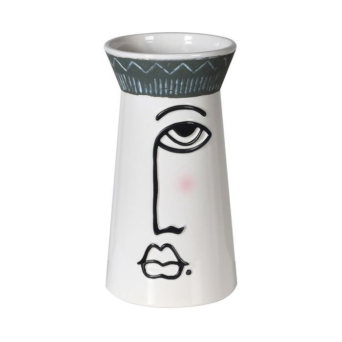 Conical Face Vase