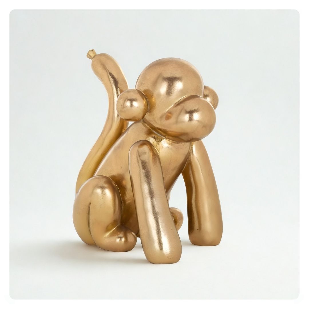 Decorative Monkey in Gold
