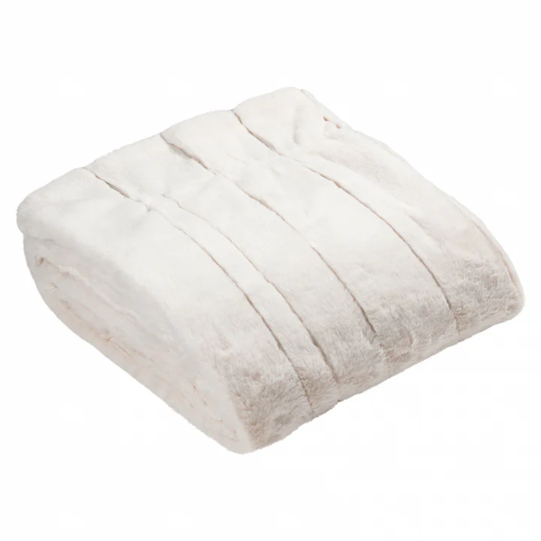 Empress 130 x 180cm Throw in Cream