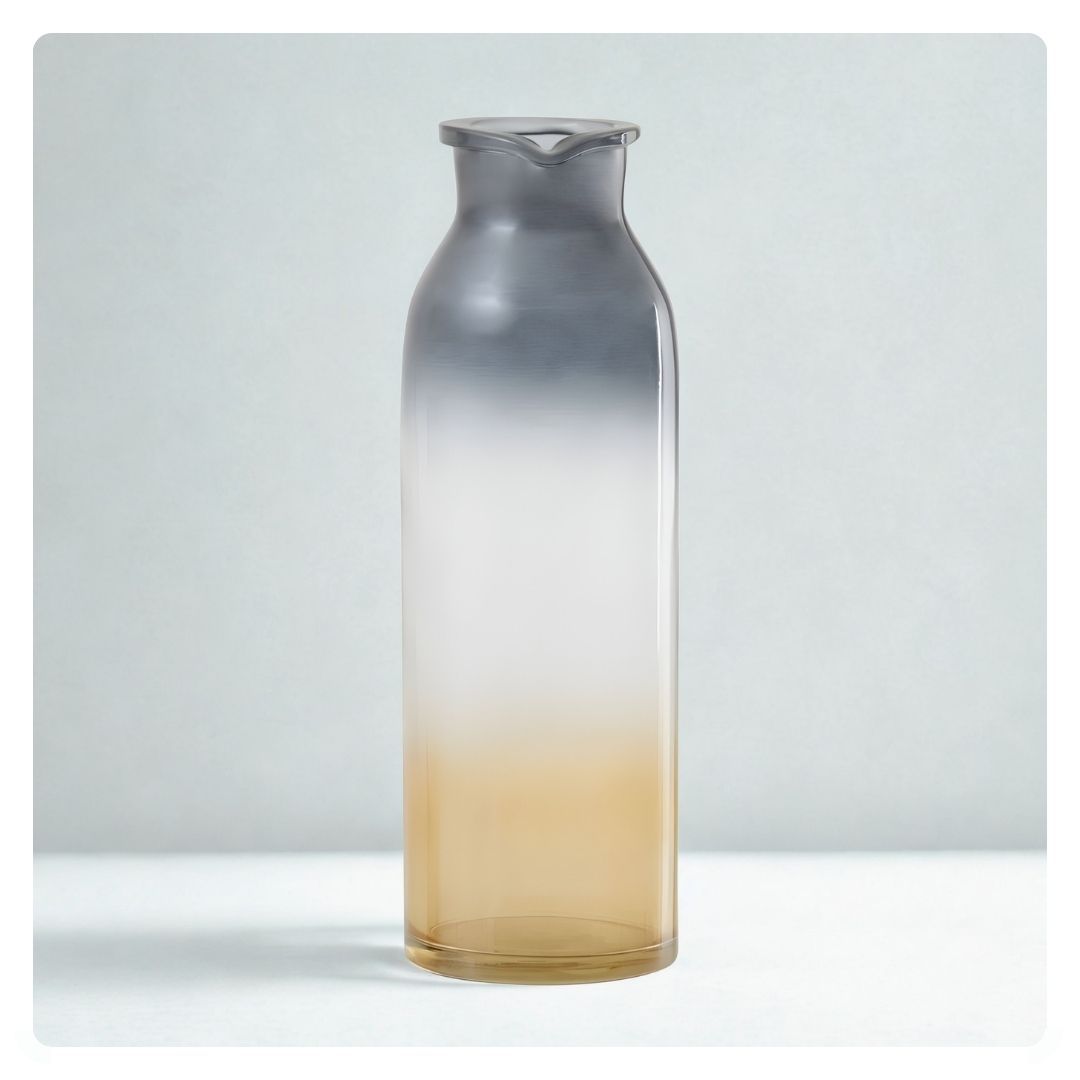 Glynn Ombre Glass Bottle Vase Medium