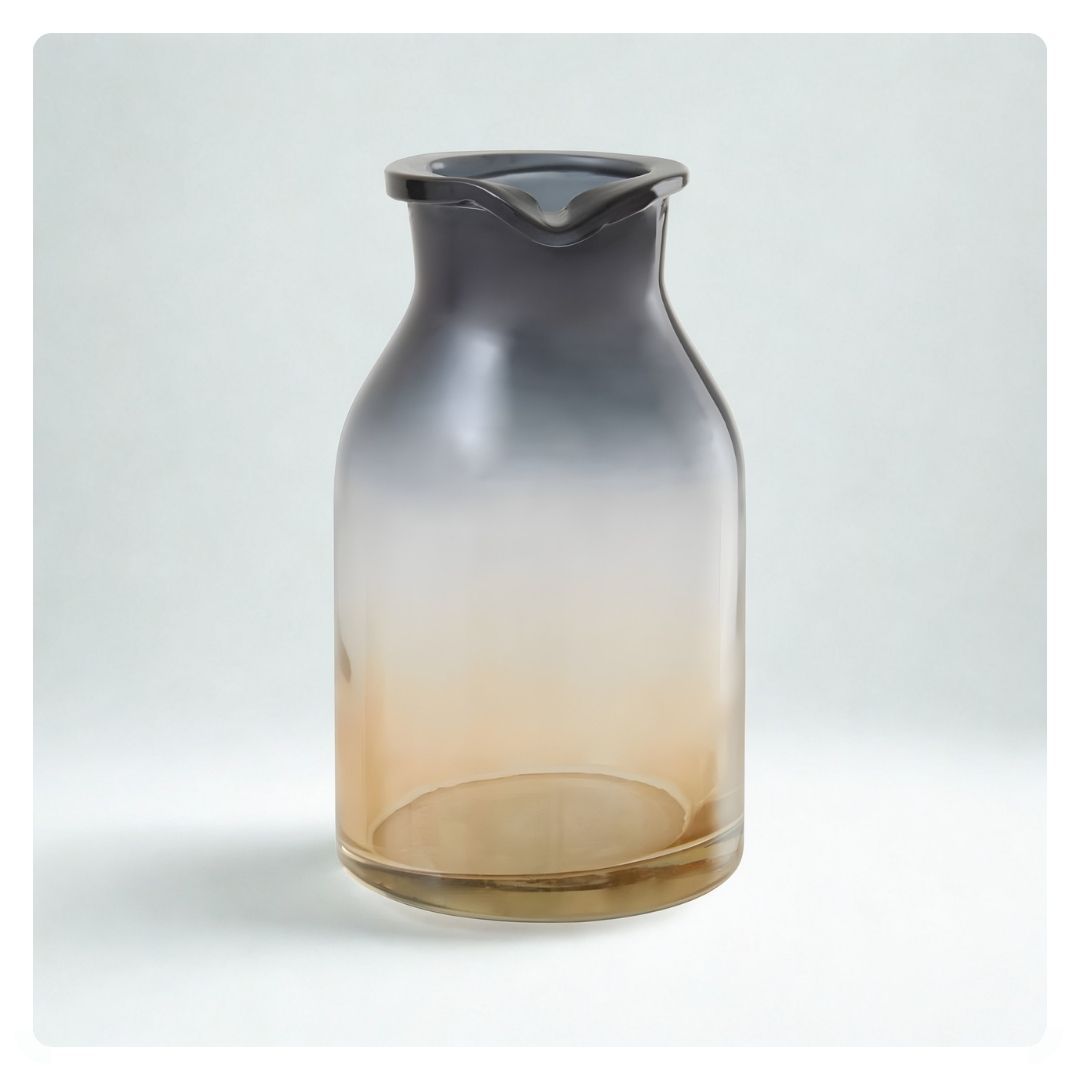 Glynn Ombre Glass Bottle Vase Small