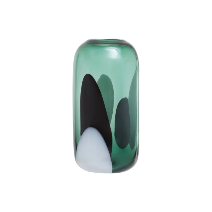 Hania Multi-Colour Glass Vase Small