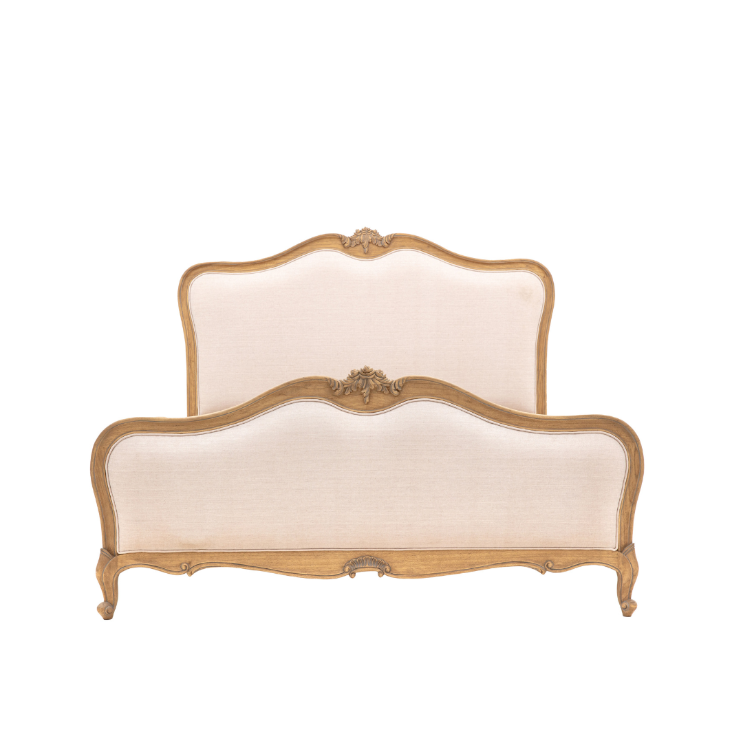 Gallery Hepburn 180cm Linen Upholstered Bed 