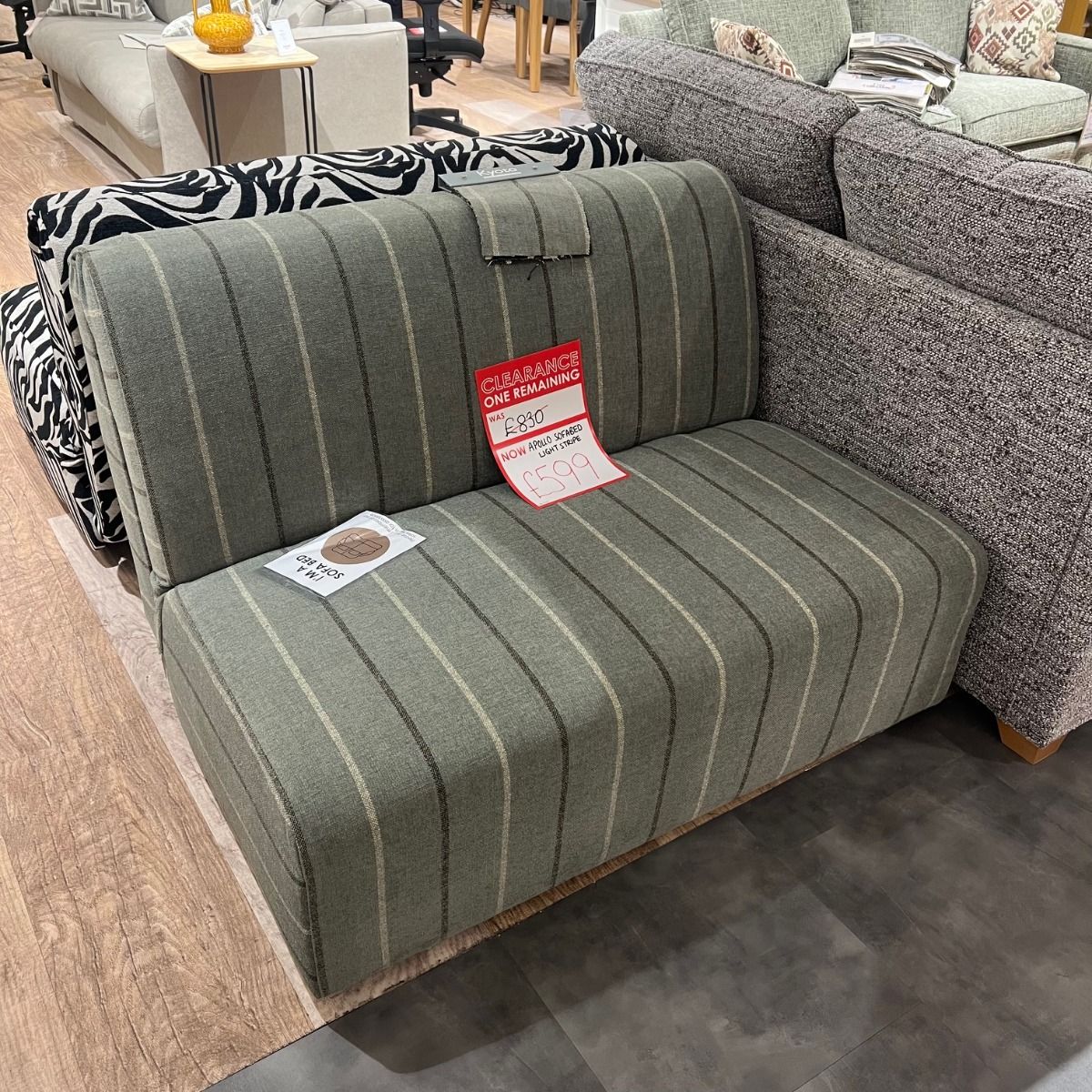 Apollo Sofa Bed in Stripe Print